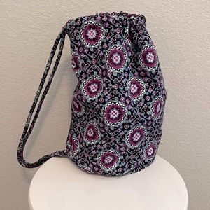 NWT: Vera Bradley Iconic Ditty Dirty Wet Bag Toiletry Travel Accessory Tote